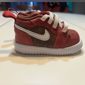 Jordan 1 Low ALT SE (Toddler) "Bread, Butter & Sole" (aka “Breakfast") size 3